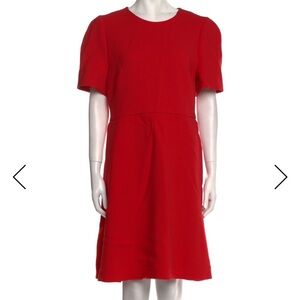 Prada Red Midi Dress